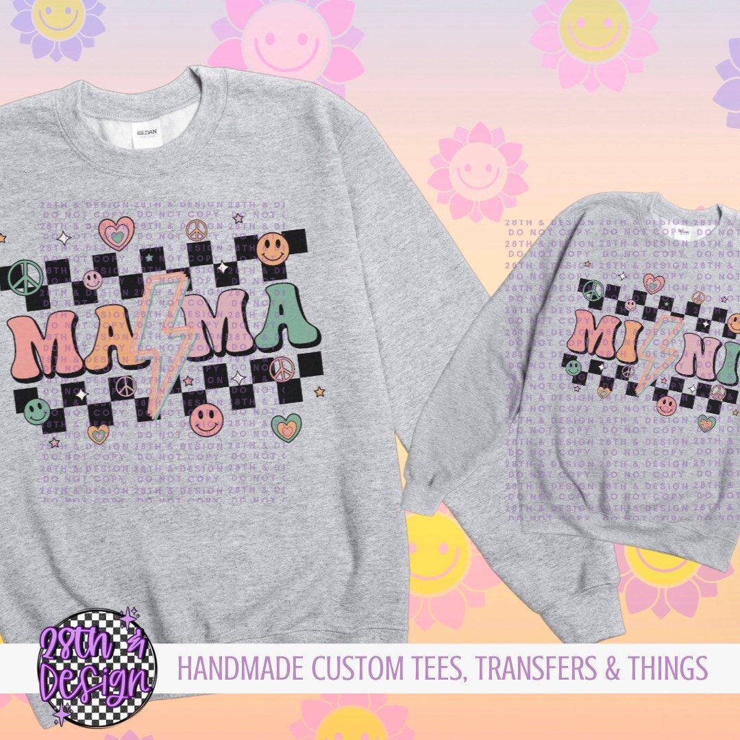 Mama or Mini matching sweatshirt