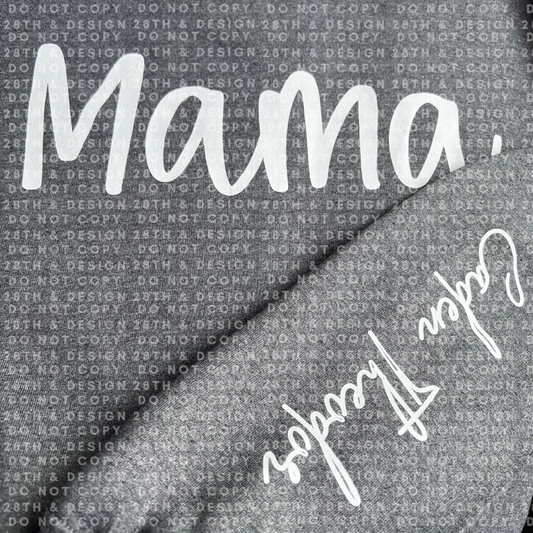 Personalized Mama, Mimi..any title and details